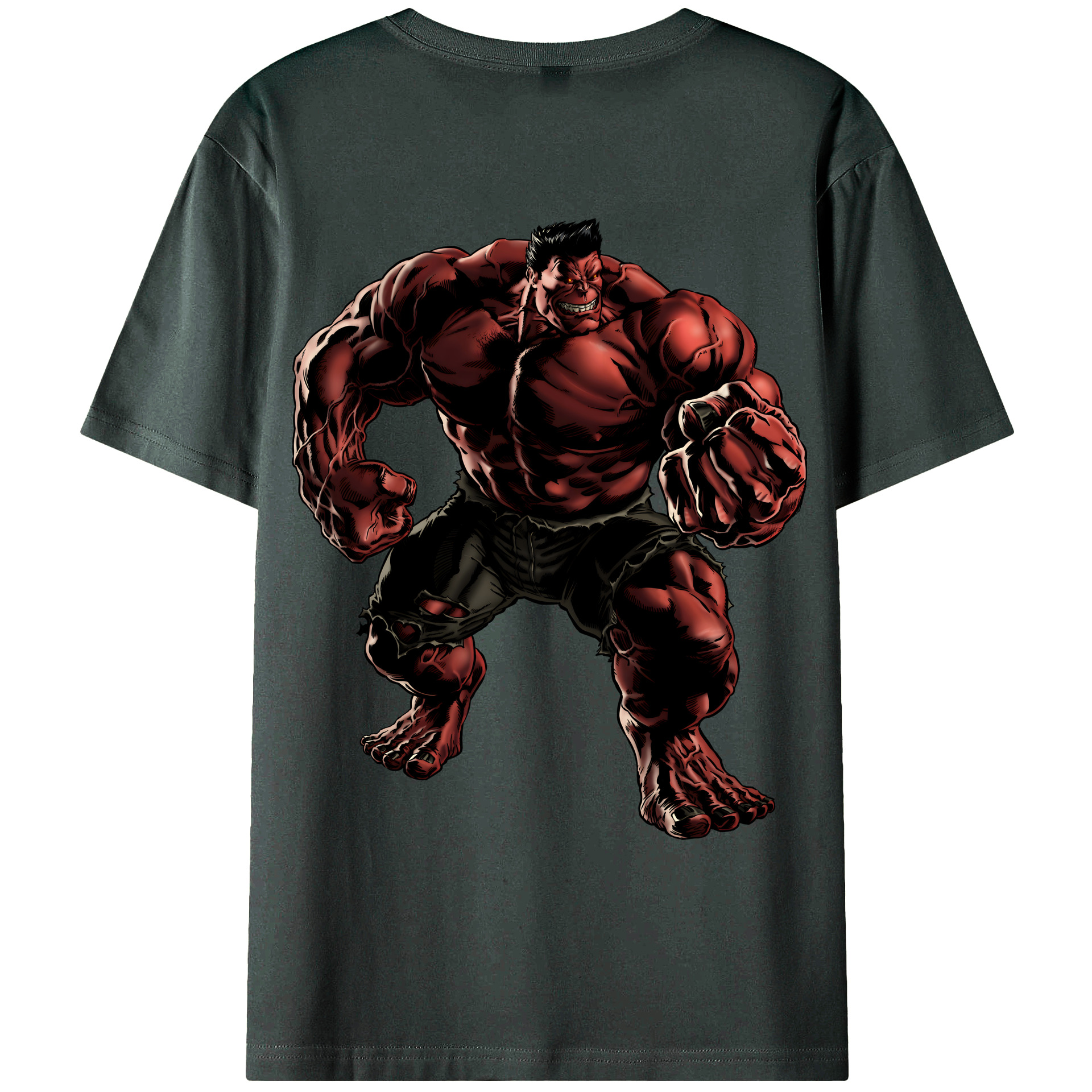 （画像用） アベンジャーズ The Avengers 綿100％ メンズ半袖Tシャツ（バックプリント） 通気性